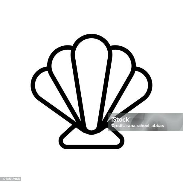 Summer Shell Vector Summer Beach Or Holiday Related Summer Beach Shell In Water Vector In ...