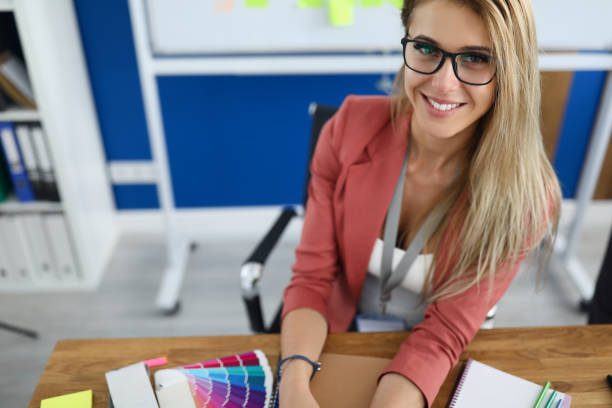 istock Female professional agency worker 1276512619