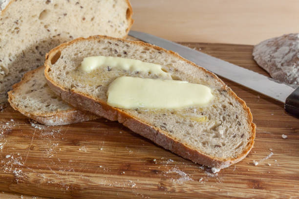 istock A slice of bread with butter 1276514955