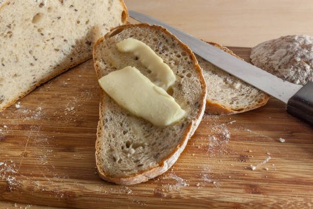 istock A slice of bread with butter 1276515111
