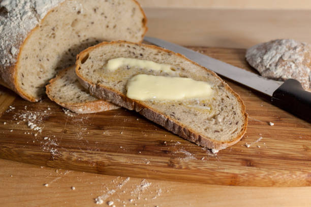istock A slice of bread with butter 1276515139