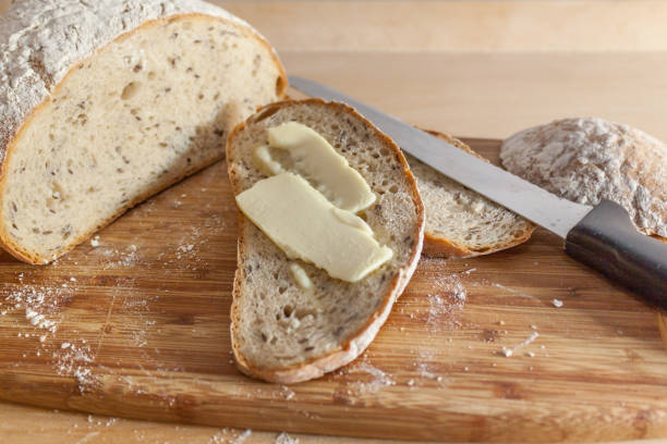 istock A slice of bread with butter 1276515173