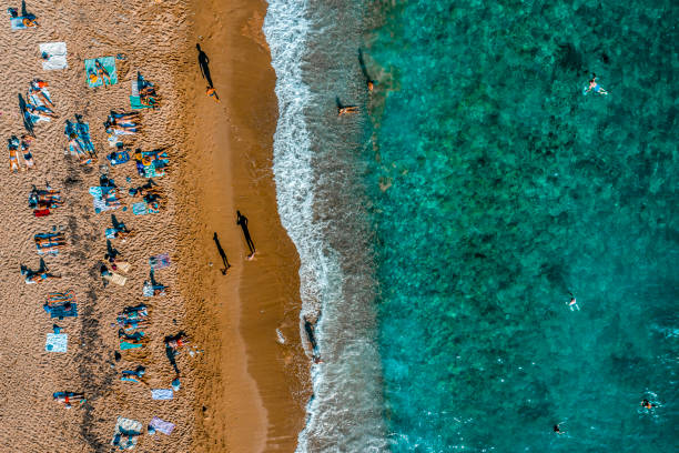 istock Sandy beach and clear water at the Adriatic coast 1276515227