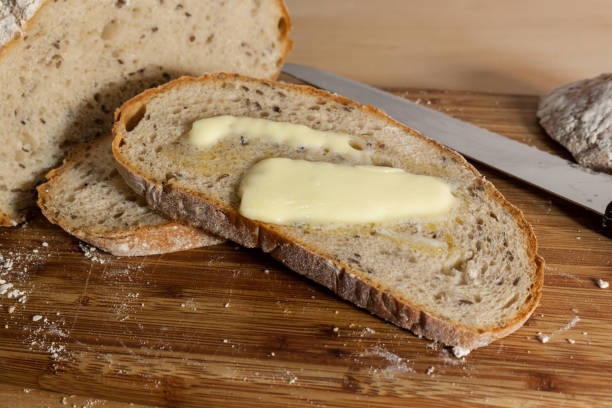 istock A slice of bread with butter 1276515256