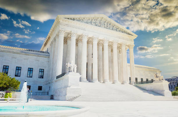 istock Supreme Court in Washington DC at Sunset 1276525724