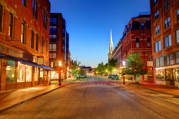 istock Downtown Portsmouth, New Hampshire 1276526376