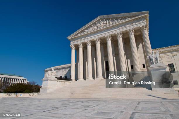 Supreme Court Stock Photo - Download Image Now - Ruth Bader Ginsburg, Coronavirus, Protest