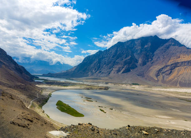 istock Shigar river in Skardu 1276528233