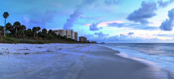 istock Sunset over the White sand at Delnor Wiggins State Park 1276531864