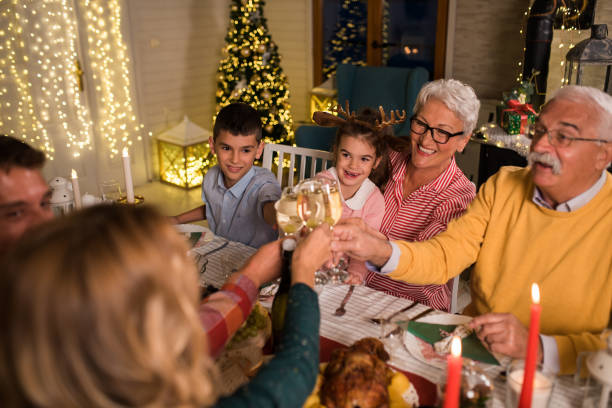 istock Everybody waiting a Christmas dessert 1276532831