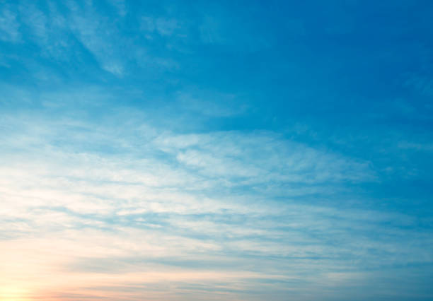 istock Blue vast sky and sun rays background natural 1276537803