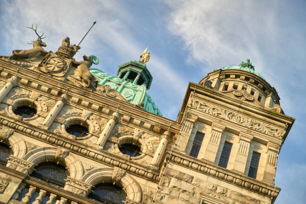 istock Parliament Building George Vancouver Statue 1276543701
