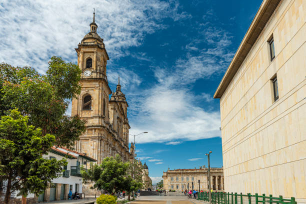 istock Cathedral in Bogota down town, Colombia 1276545354