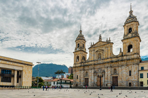 istock Cathedral in Bogota down town, Colombia 1276545417