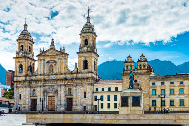 istock Cathedral in Bogota down town, Colombia 1276545442