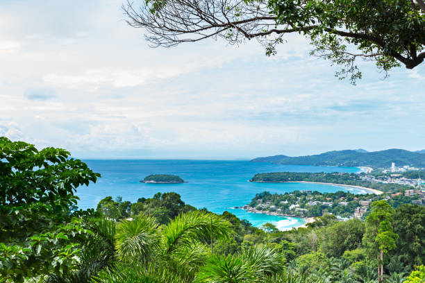 istock View point of Karon Beach, Kata Beach at Thailand. 1276549353