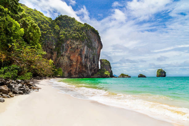 istock Beautiful beach at Railay Beach in Thailand. 1276549396
