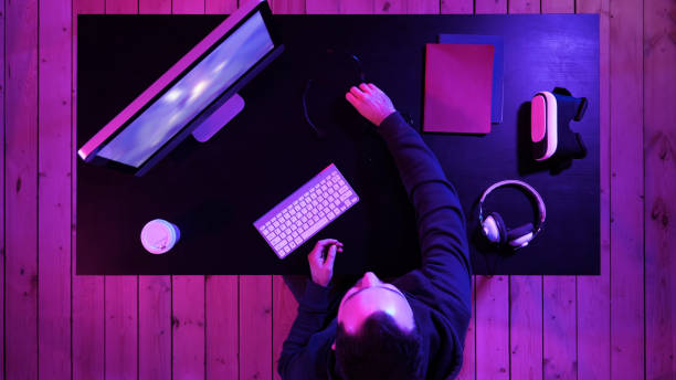 istock Professional Gamer Getting Ready For The Streaming 1276555773