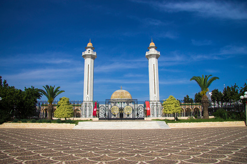 The Mausoleum of Habib Bourguiba in Monastir, Tunisia, North Africa 12 october 2018