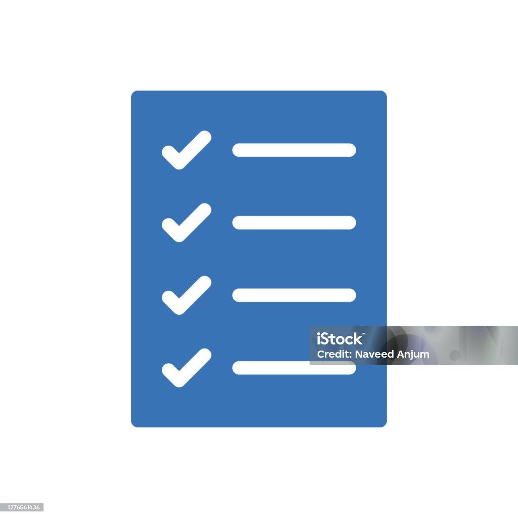 Task List Stock Illustration - Download Image Now - Business, Check ...