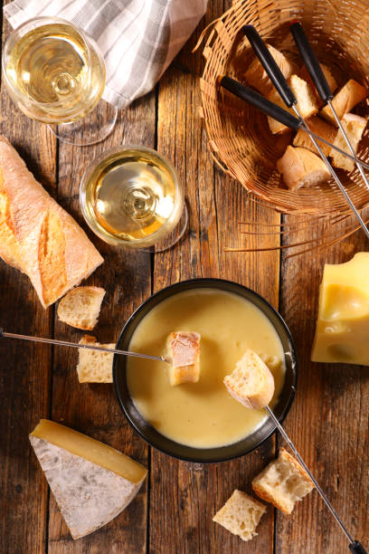 istock cheese fondue with wine and bread 1276561839