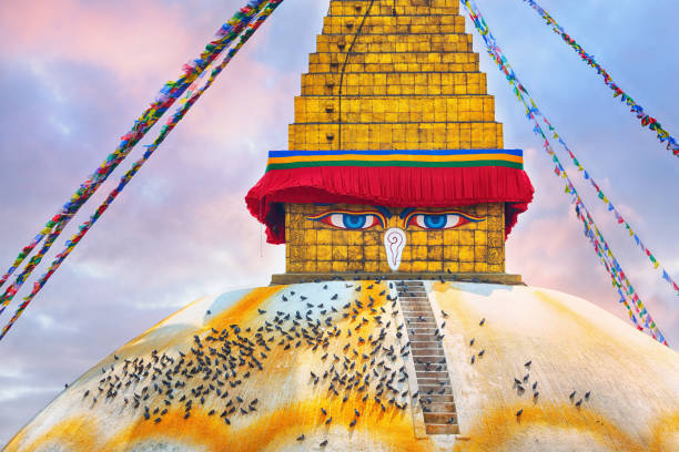 istock Colorful Stupa in Kathmandu, Nepal 1276563951
