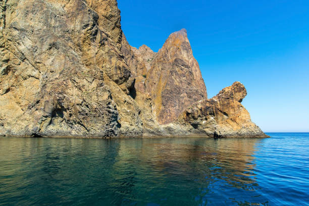 istock Seascape with high mountains, Crimea. 1276575114