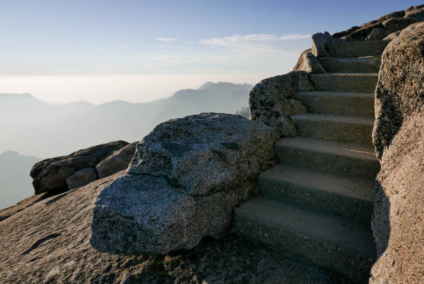 istock Moro Rock is a granite dome rock formation in Sequoia National Park 1276576132