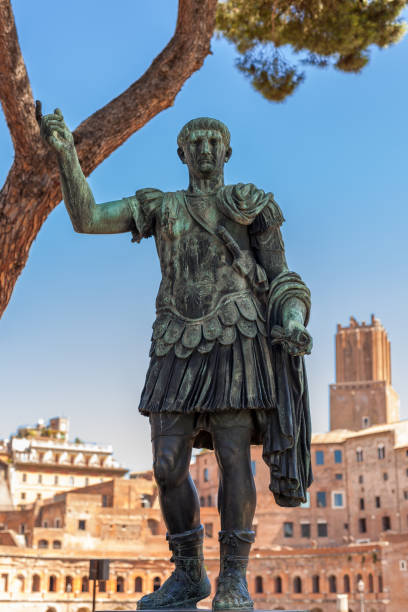 istock Sculpture of Gaius Julius Caesar in Rome 1276576452