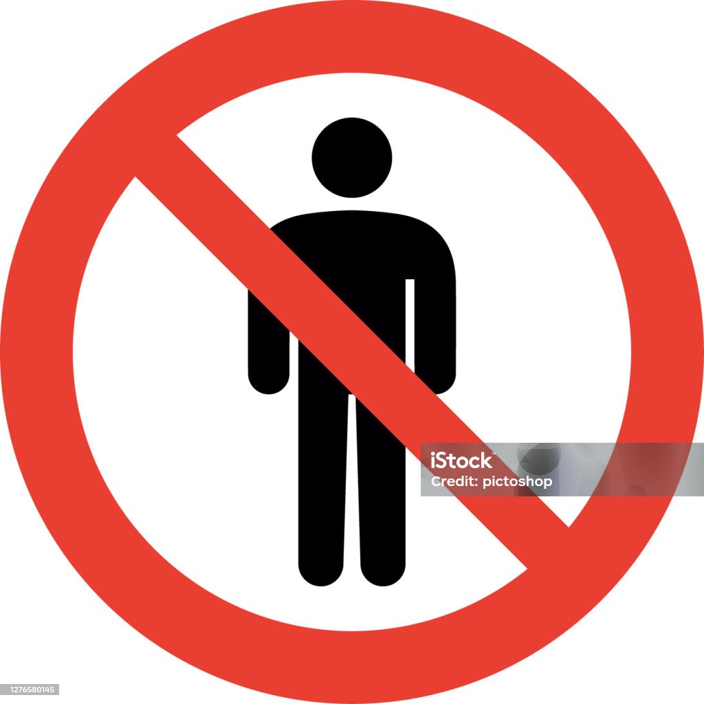 Off Limits Offlimits Sign Stock Illustration - Download Image Now - Keep Out Sign ...