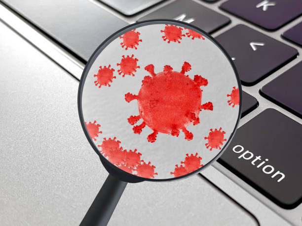 istock Covid-19 on laptop 1276585614