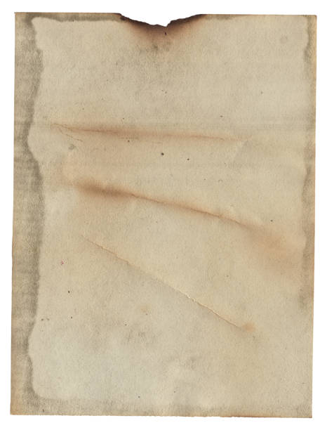 istock Old vintage texture retro paper with burned edges, stains and scratches background 1276588654
