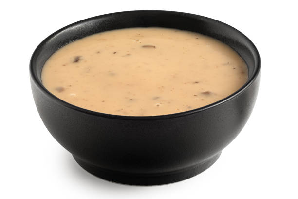 istock Cream of mushroom soup. 1276597182