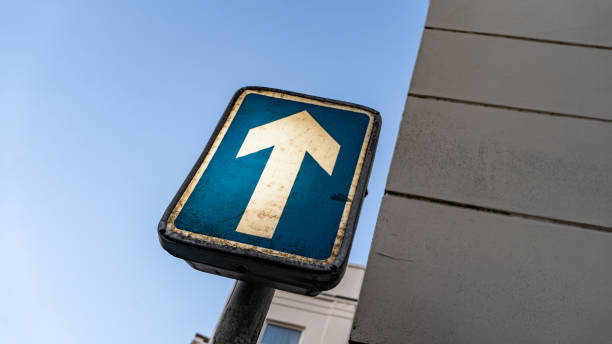 istock One way street sign 1276597440