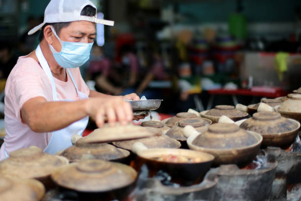 istock Small Business - Claypot Chicken Rice 1276597835