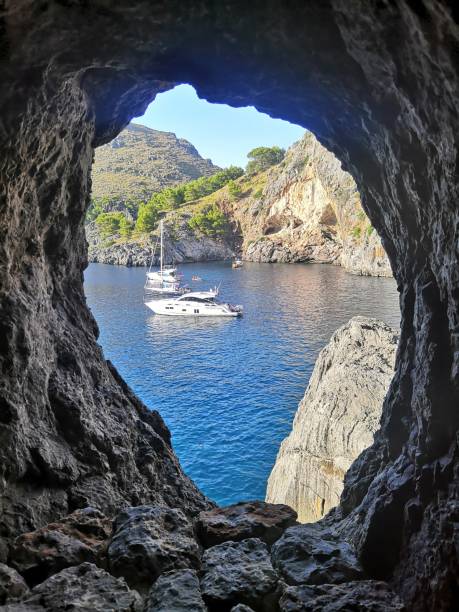 istock Boats at Majorca seaside in Summer 1276599097