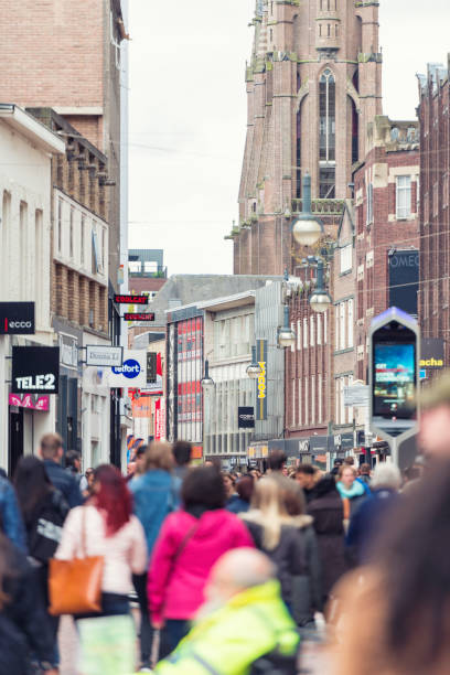 istock Shopping street in Eindhoven 1276599250