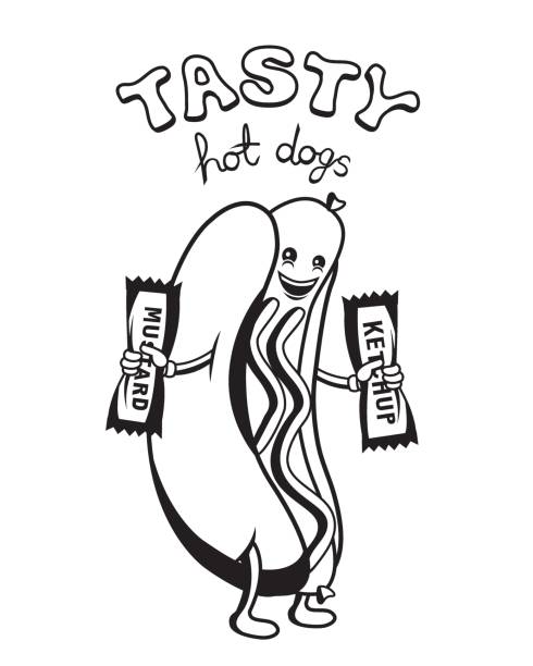 240+ Hotdog Logo Clip Art Illustrations, Royalty-Free Vector Graphics ...