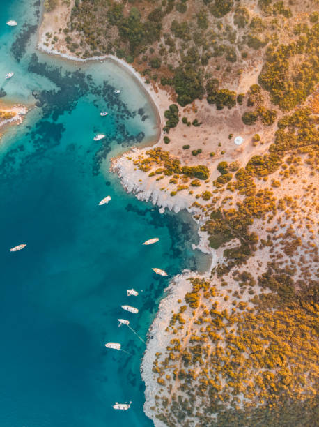 istock Aerial View Aquarium Bay at Bodrum 1276610306