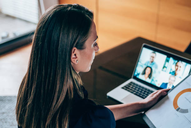 istock Business team in video conference 1276613830