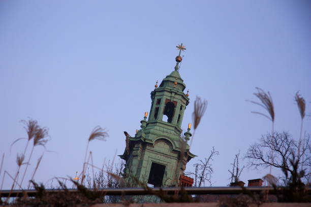 Interesting architecture, buildings and streets in Krakow, Poland.