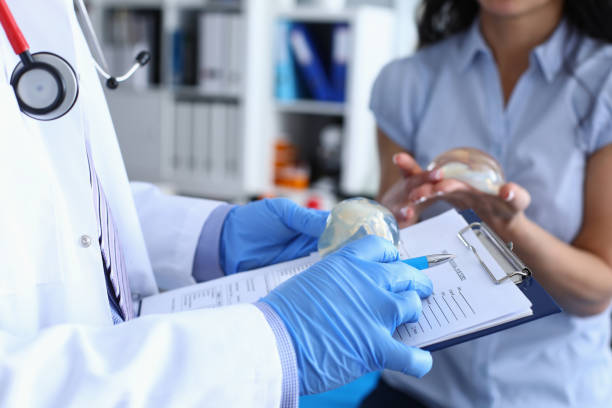 istock Breast augmentation in luxury clinic 1276623715