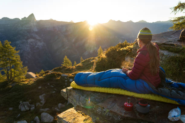 istock Sunrise at bivouac 1276625243