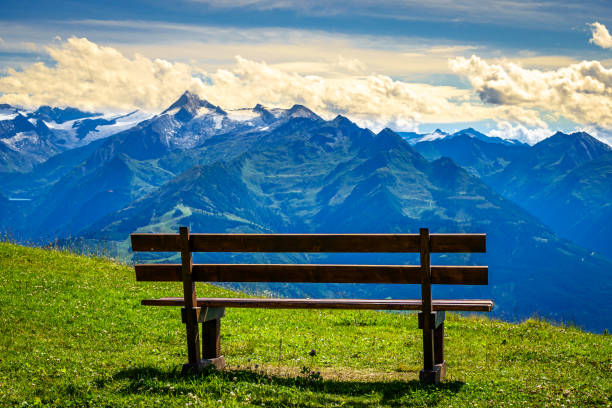 istock view from Schmitten mountain in Austria - near Zell am See 1276628697
