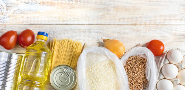 istock Donation and home delivery food. Selective focus. 1276631774