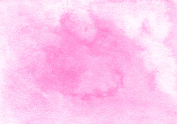 istock Abstract watercolor texture background. Pink on white original artwork, abstract art. Creative wallpaper. Aquarelle texture. Beautiful pink and white creative print. Cosmic texture. Original art 1276633518