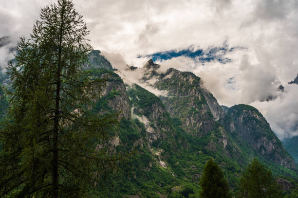 istock alpine landscape inside val Masino, Sondrio, Italy 1276634449