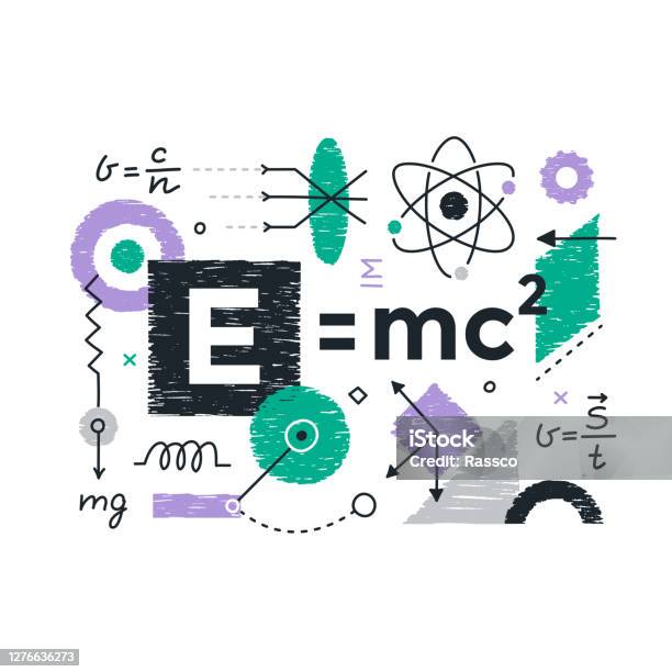 Physics Abstract Pattern Physics Abstract Background Stock Illustration - Download Image Now ...