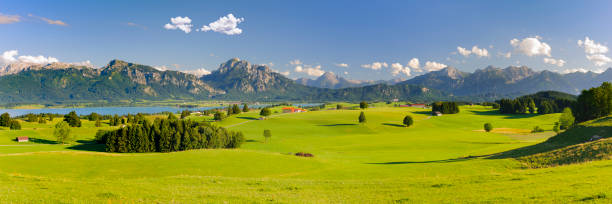 istock panoramic landscape at Allgaeu in Bavaria 1276638295