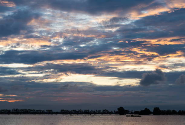 istock Cloudy sky up the countryside. 1276639702